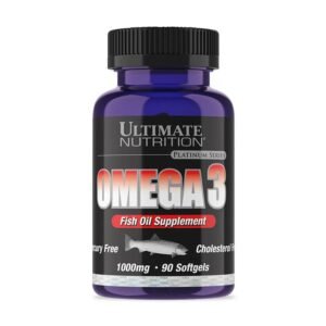 Fish Oil Ultimate Nutrition 90 Cápsulas Omega-3 Dha Epa-
