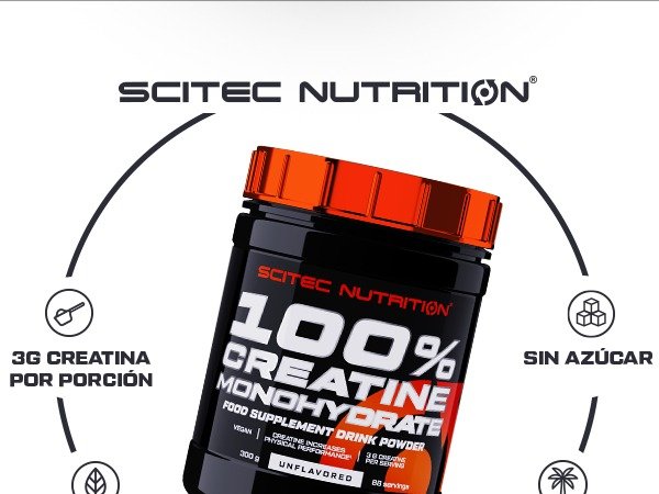 Creatina Monohidratada 300g – Scitec Nutrition