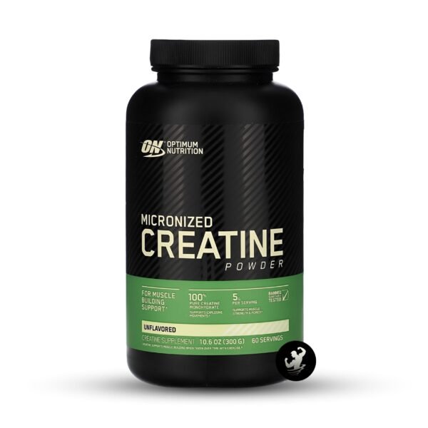 CREATINA MONOHIDRATADA Y MICRONIZADA (600 GR) - OPTIMUM NUTRITION