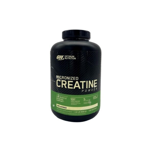 CREATINA MONOHIDRATADA Y MICRONIZADA (600 GR) - OPTIMUM NUTRITION
